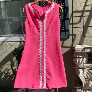 Vintage Bubblegum Shift Dress